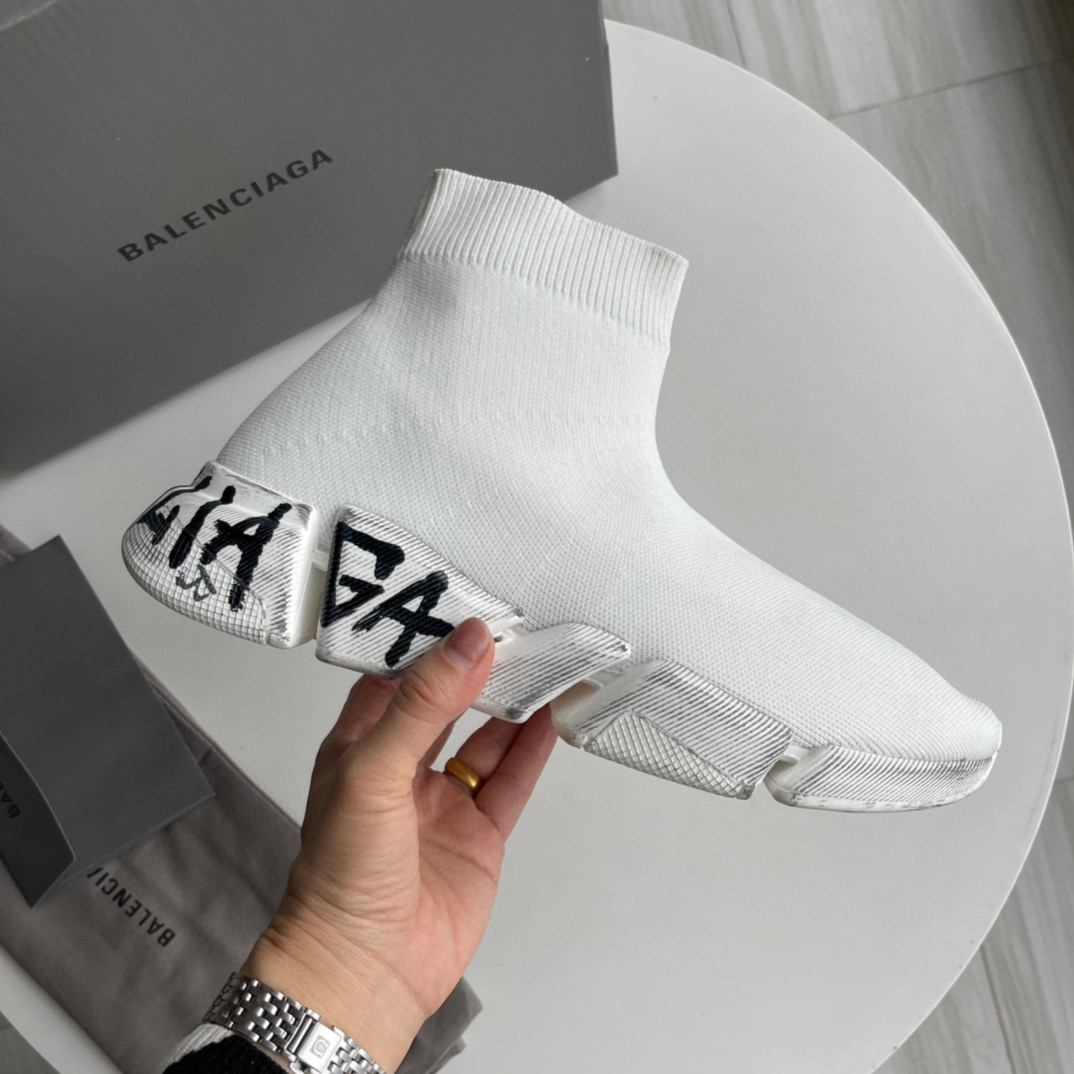 BLNC1129-1.jpg Balenciaga Speed 2 Trainer – BLNC1129 - Image 1