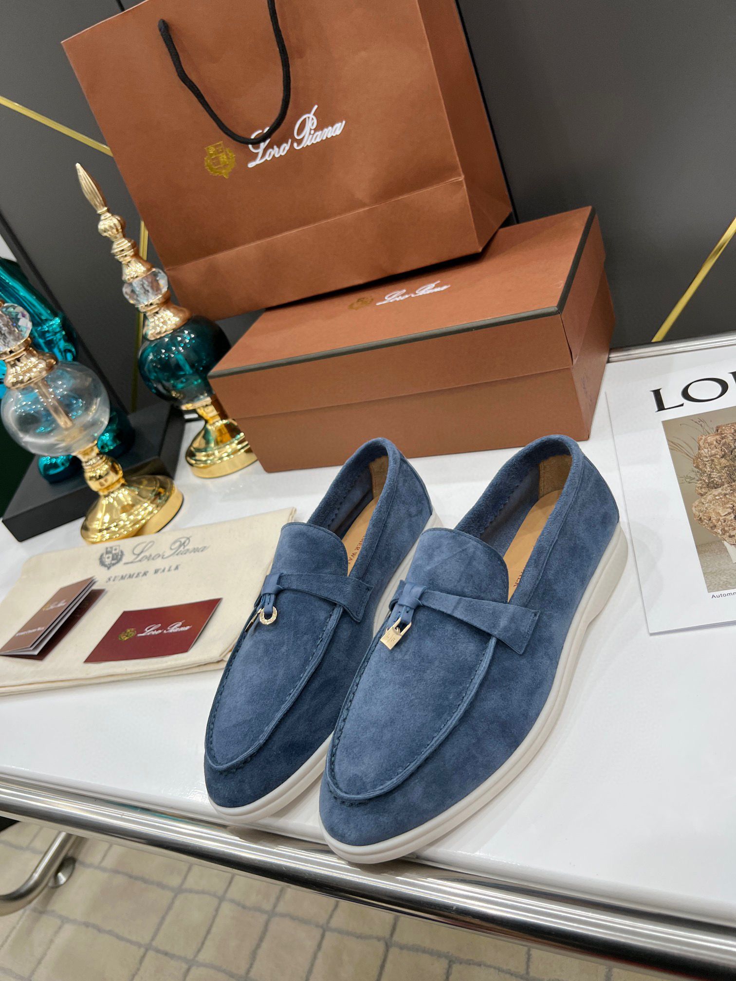 LOPA1037-4.jpeg Loro Piana Loafers – LOPA1037 - Image 1