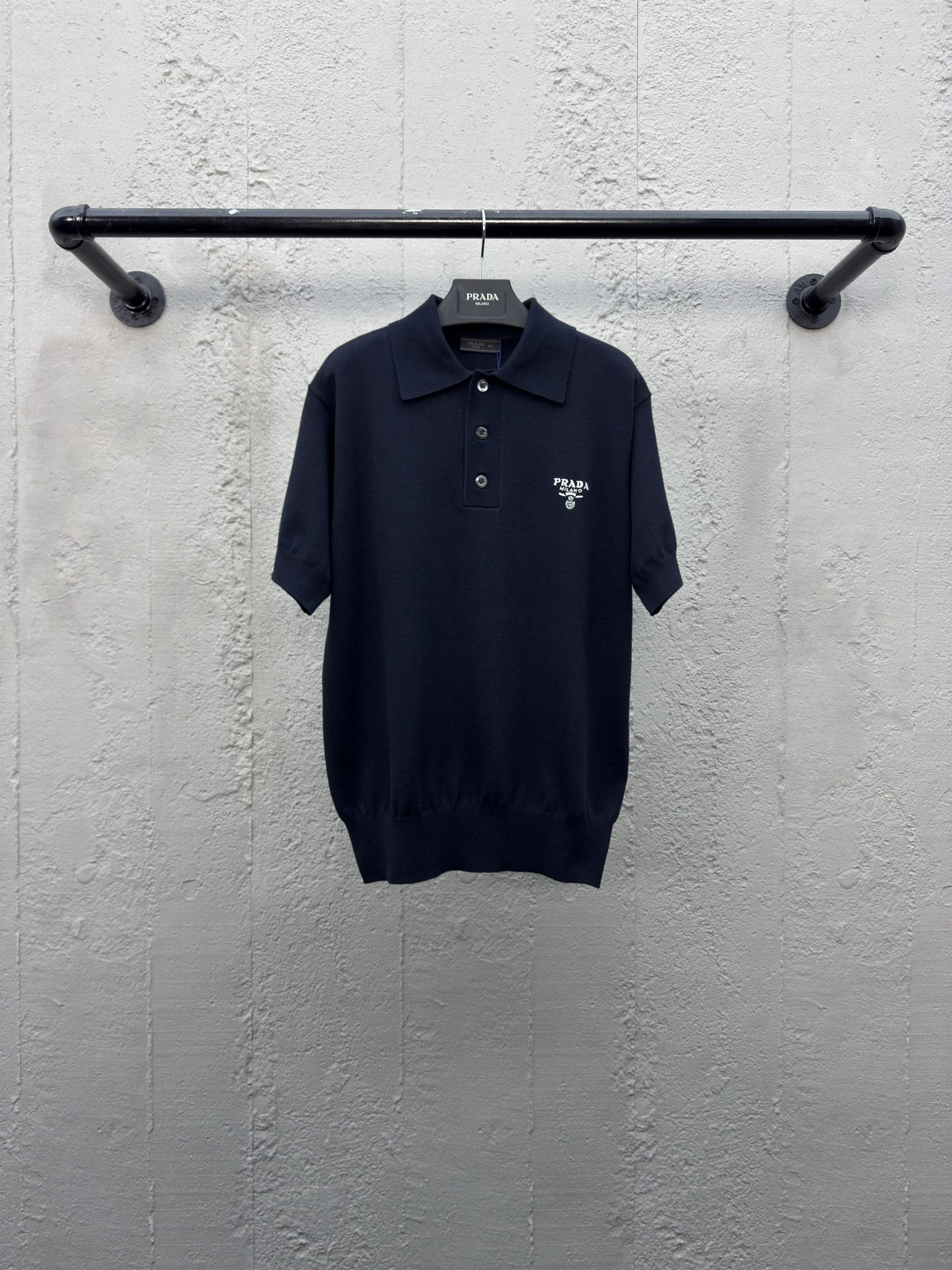TSHP3233-1-scaled.jpg Prada Polo T-Shirt – TSHP3233 - Image 1